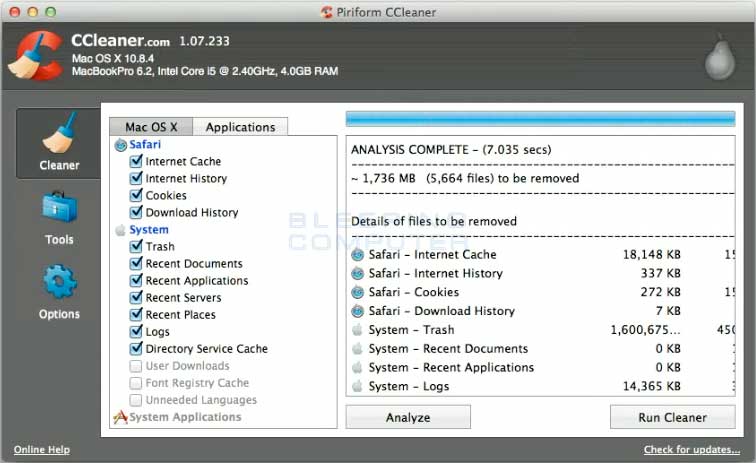 ccleaner for mac is malware?